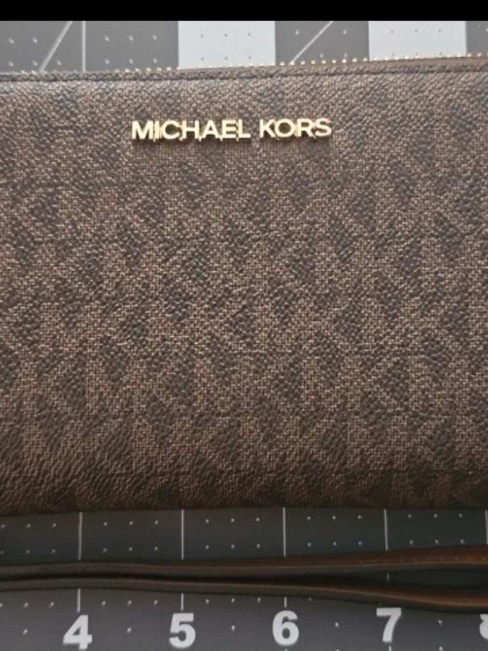 Michael Kors Men's Brown Logo-Print Wallet